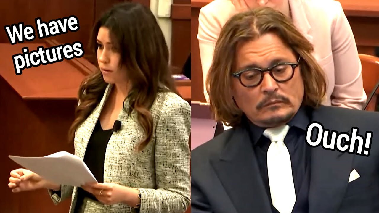 Johnny Depps Reaction when His Attorney Reminded the Picture of Severed Finger