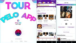 #TOUR pelo app MODE earn - Ganhando dinheiro ouvindo músicas