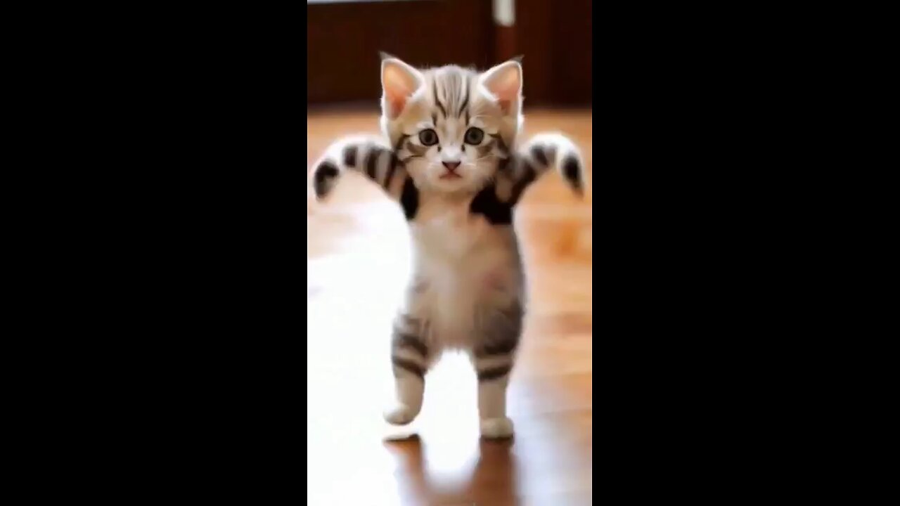 cat cute video