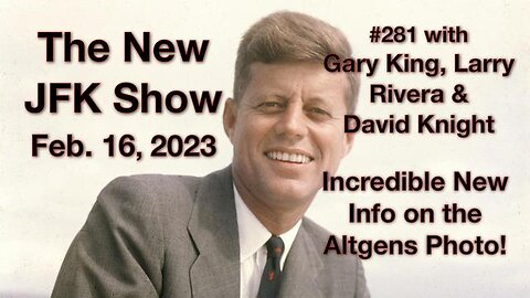 The New JFK Show Special! The original Altgens 6 Negative Found!