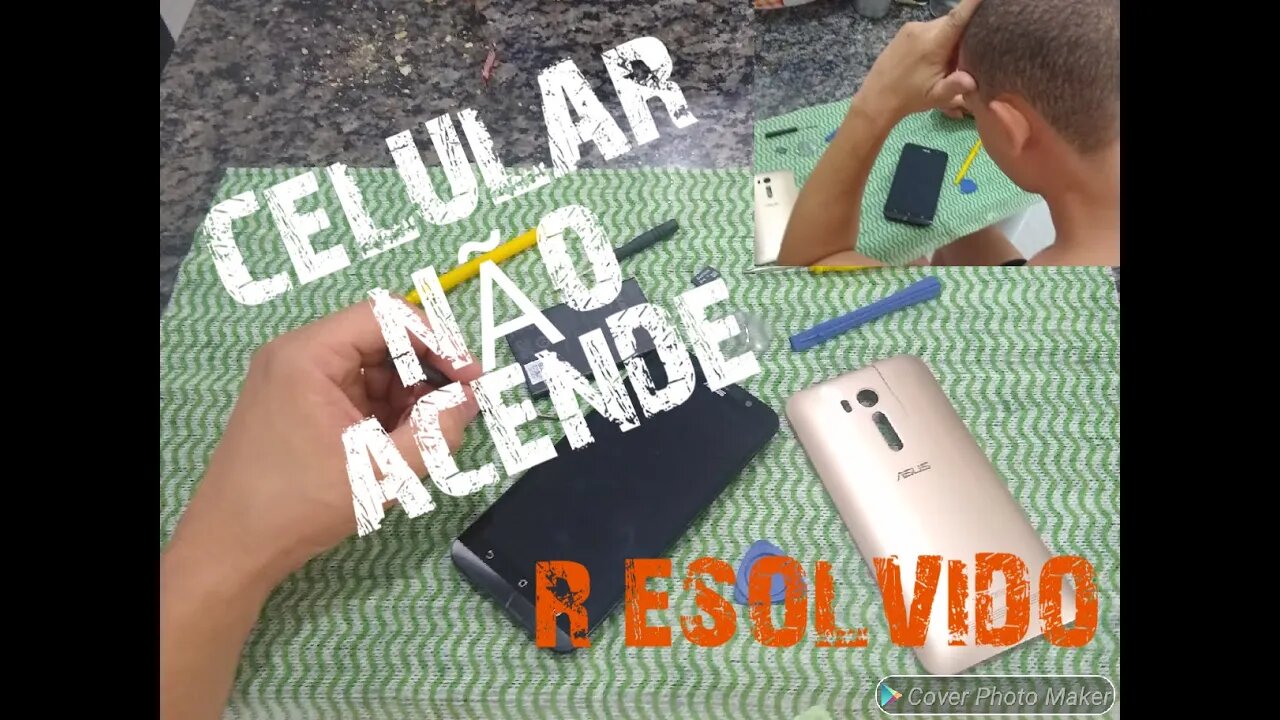 CELULAR NÃO ACENDE!? (RESOLVIDO)