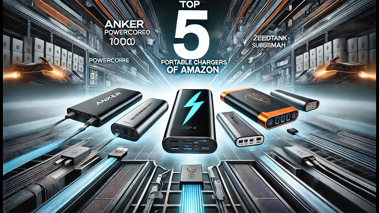 📺 Discover the Top 5 Best Portable Chargers of 2024 on Amazon! 📺