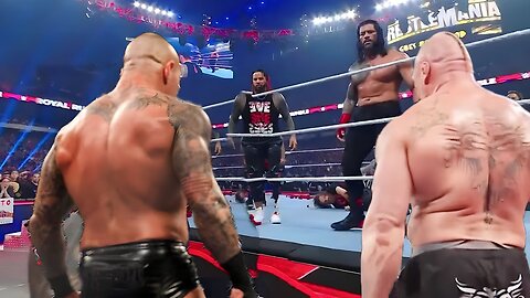 WWE 2 January 2024 - Roman Reigns VS. Randy Orton VS. Brock Lesnar VS. The Usos VS. All Smackdown