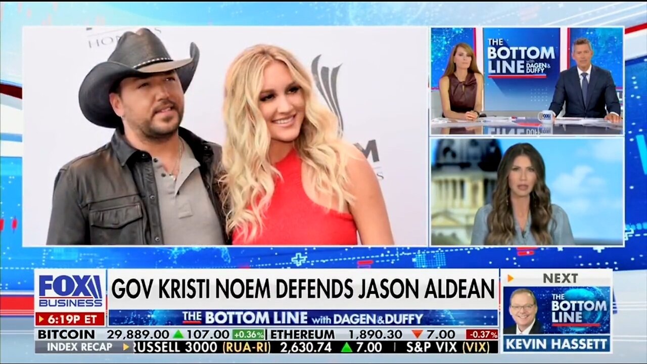 Gov Kristi Noem Defends Jason Aldean