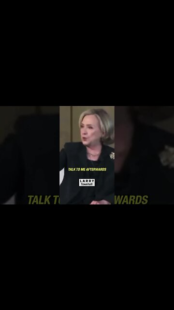 "She's Trying to push us to WORLD WAR III!" Hillary Clinton CONFRONTED