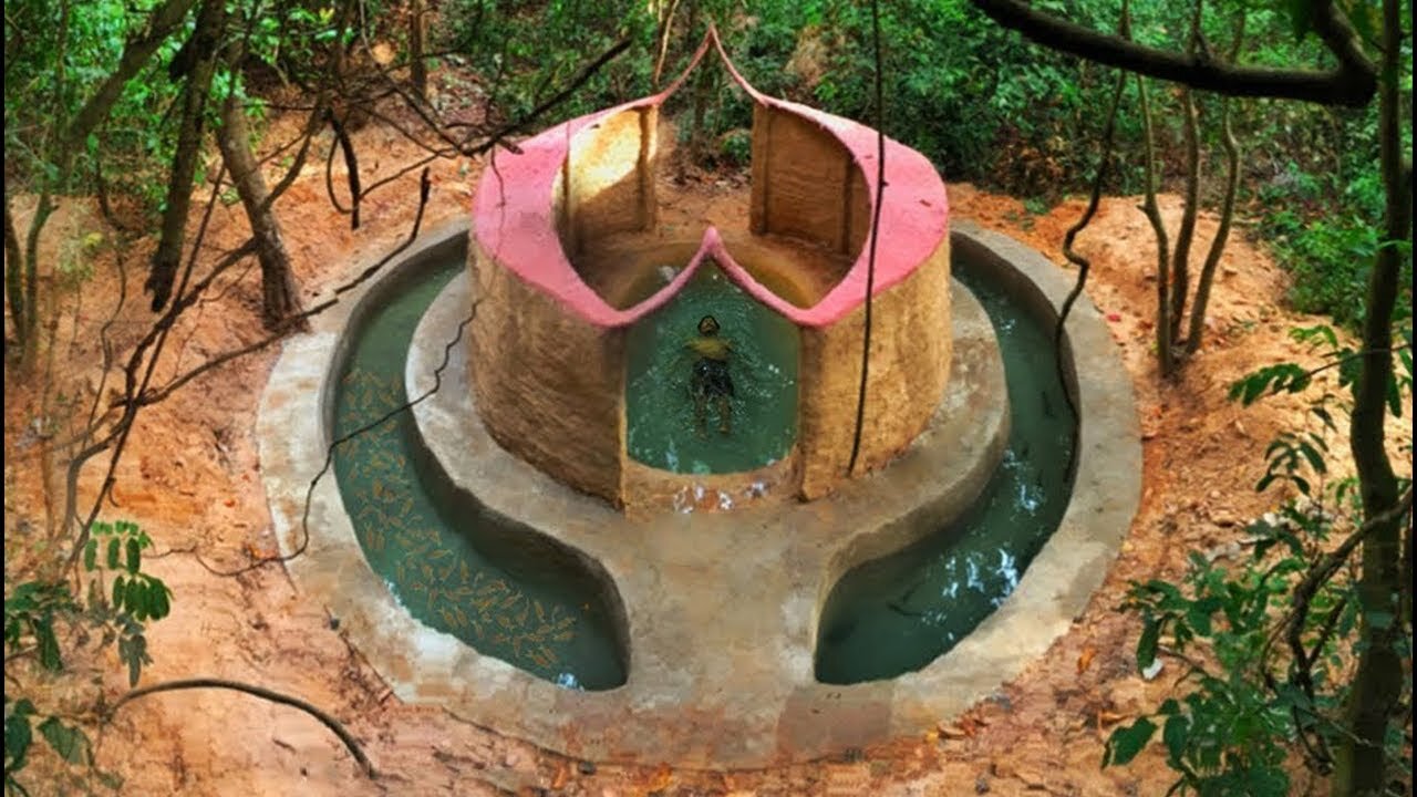 Build Fish Pond Around Swimming Pool