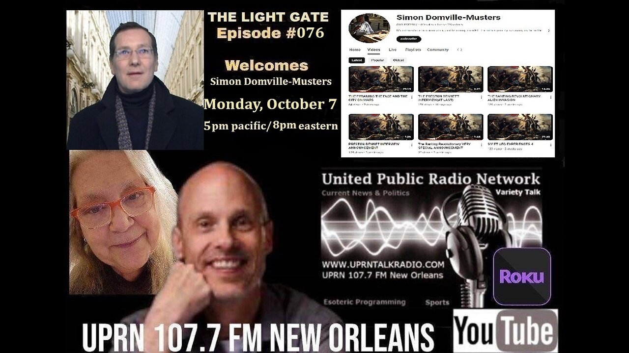 The Light Gate Episode #76--Simon Domville-Musters
