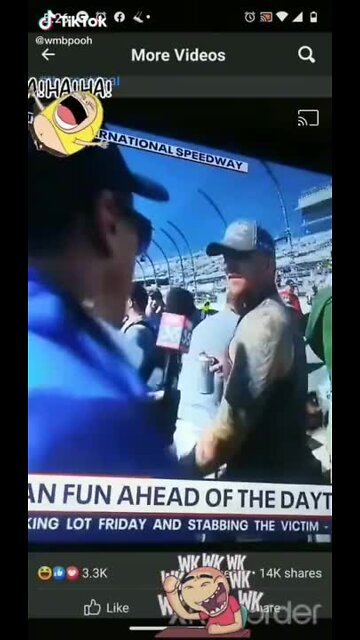 NASCAR Reporter Gets Second Dose Of 'F*** Joe Biden' LIVE On Air