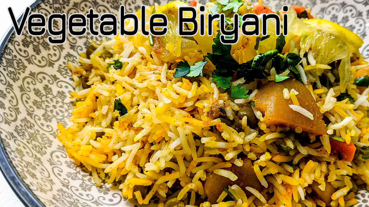 Mouthwatering Vegetable Biryani Recipe | Flavorful and Fragrant Delight!