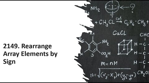 Leetcode 2149 Rearrange Array Elements by Sign
