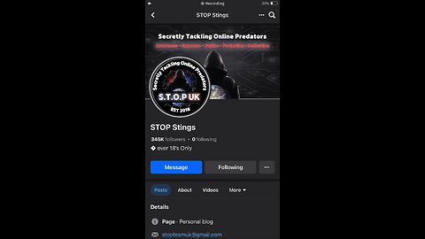 STOP Stings : he / she ? Claire : on line pedophile