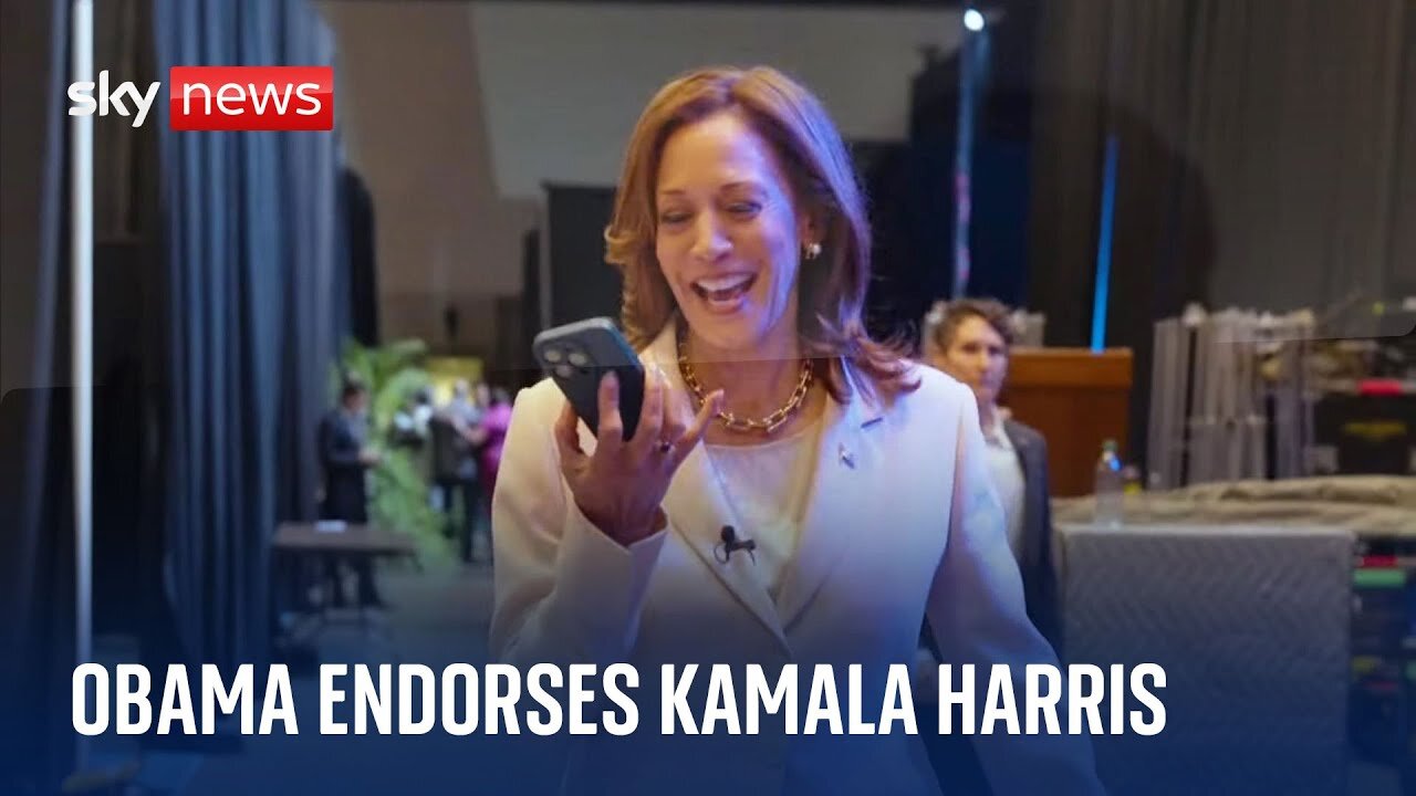 Obamas endorses Kamala Harris to take on Donald Trump in White House race|News Empire ✅