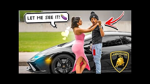 12th Grader Pulls Mom With Lamborghini!