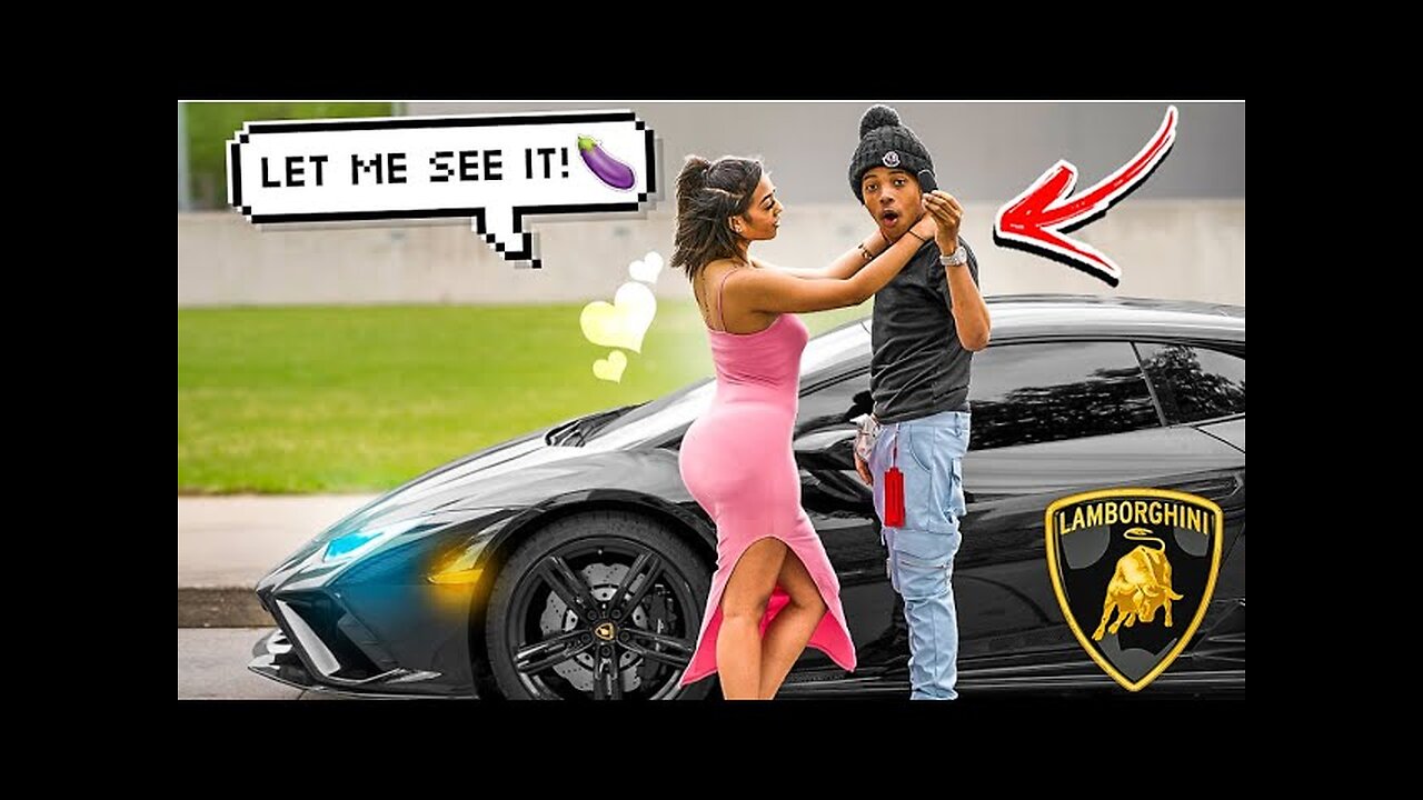 12th Grader Pulls Mom With Lamborghini!