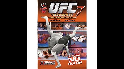 UFC 7 - The Brawl In Buffalo - Part 1