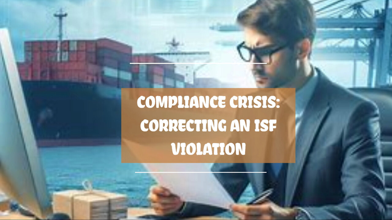 Navigating Compliance: ISF Violation Correction