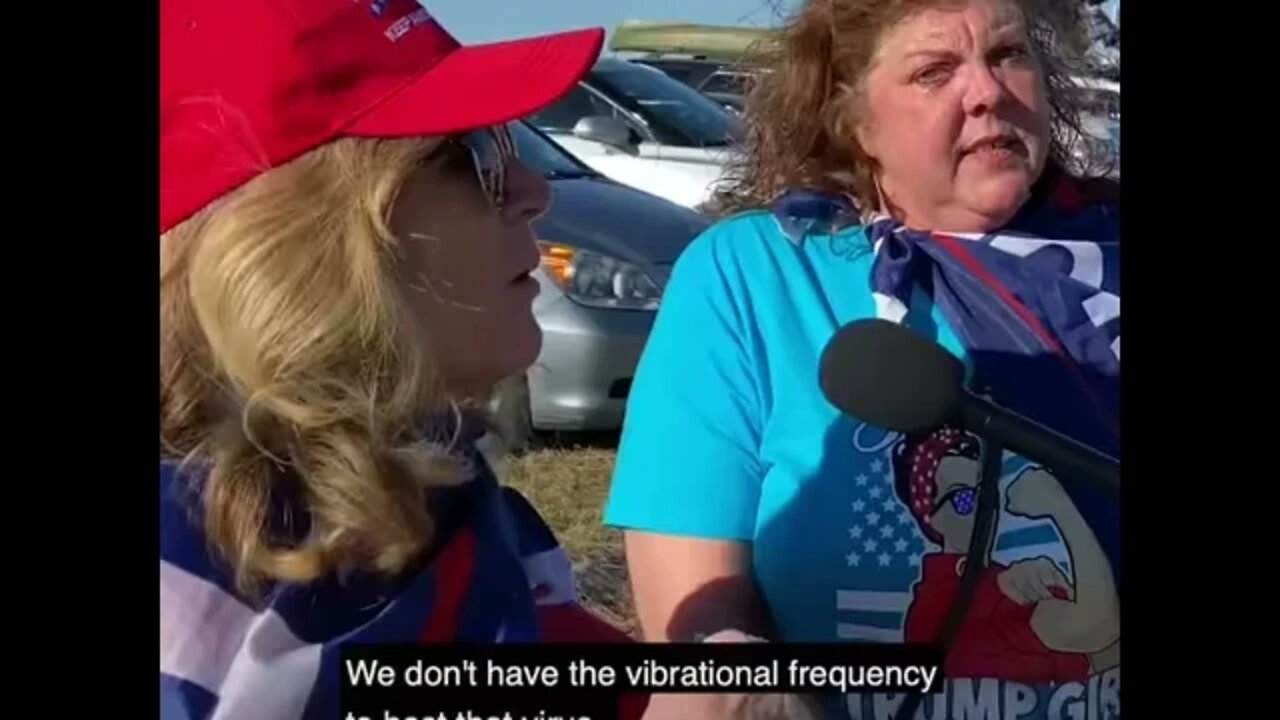 We don't have the vibrational frequency for covid!!!!!