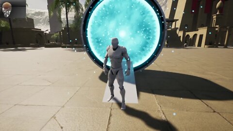2020 Unreal engine 4 25 3 Egyptian City With Stargate
