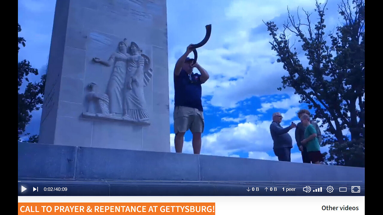 NATIONAL CALL TO PRAYER & REPENTANCE AT GETTYSBURG!