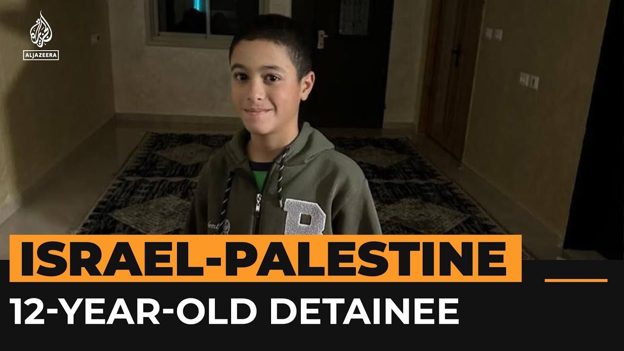 12-year-old Palestinian detained and interrogated by Israeli forces | Al Jazeera Newsfeed