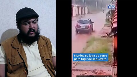 Ela se jogou do carro veja o porque - Uma lição para todos os país - UFO OVNIs