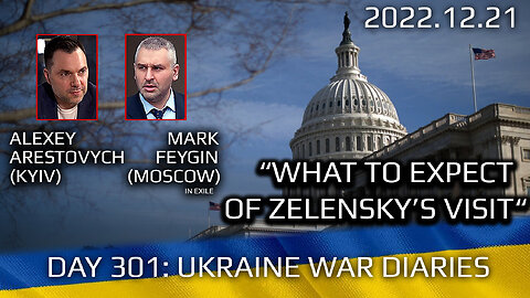 War Day 301: war diaries w/Advisor to Ukraine President, Intel Officer @Alexey Arestovych & #Feygin