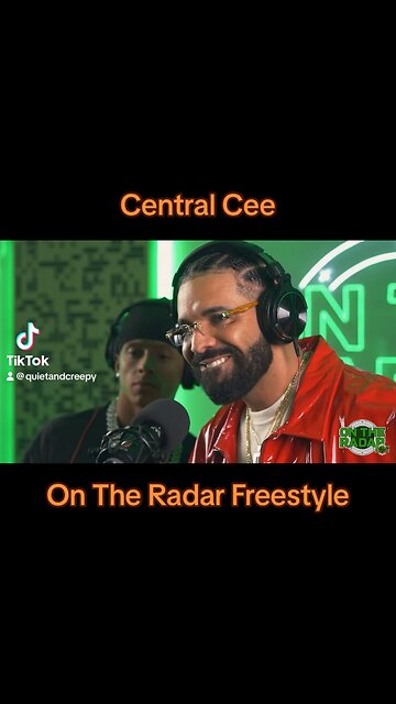 Central Cee - On The Radar Freestyle
