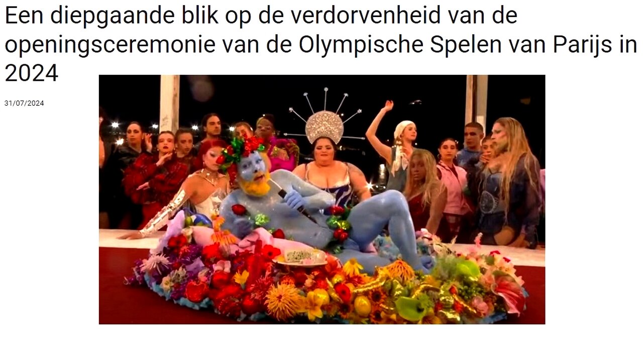 Een diepgaande blik op de verdorvenheid van de openingsceremonie van de Olympische Spelen,