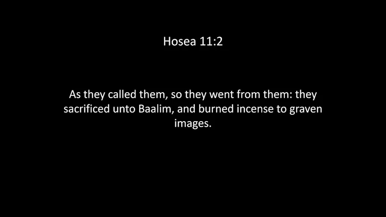 Hosea Chapter 11