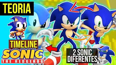 TEORIA da LINHA do TEMPO do SONIC COMPLETA 🤔