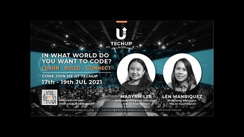 TechUp 07-2021 - Chat BiT: Who are the Next Generation Human Rights Defenders?