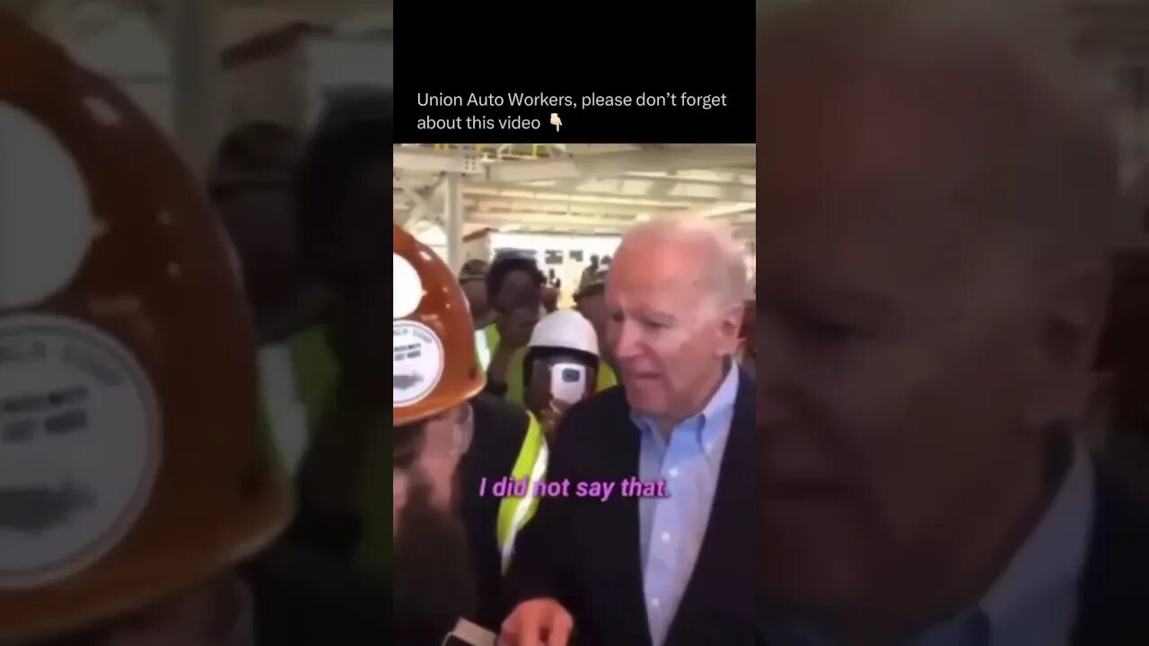 Brandon loses his sh!t when questioned about the 2nd Amendment by a UAW worker.