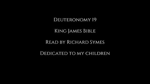 Deuteronomy 19