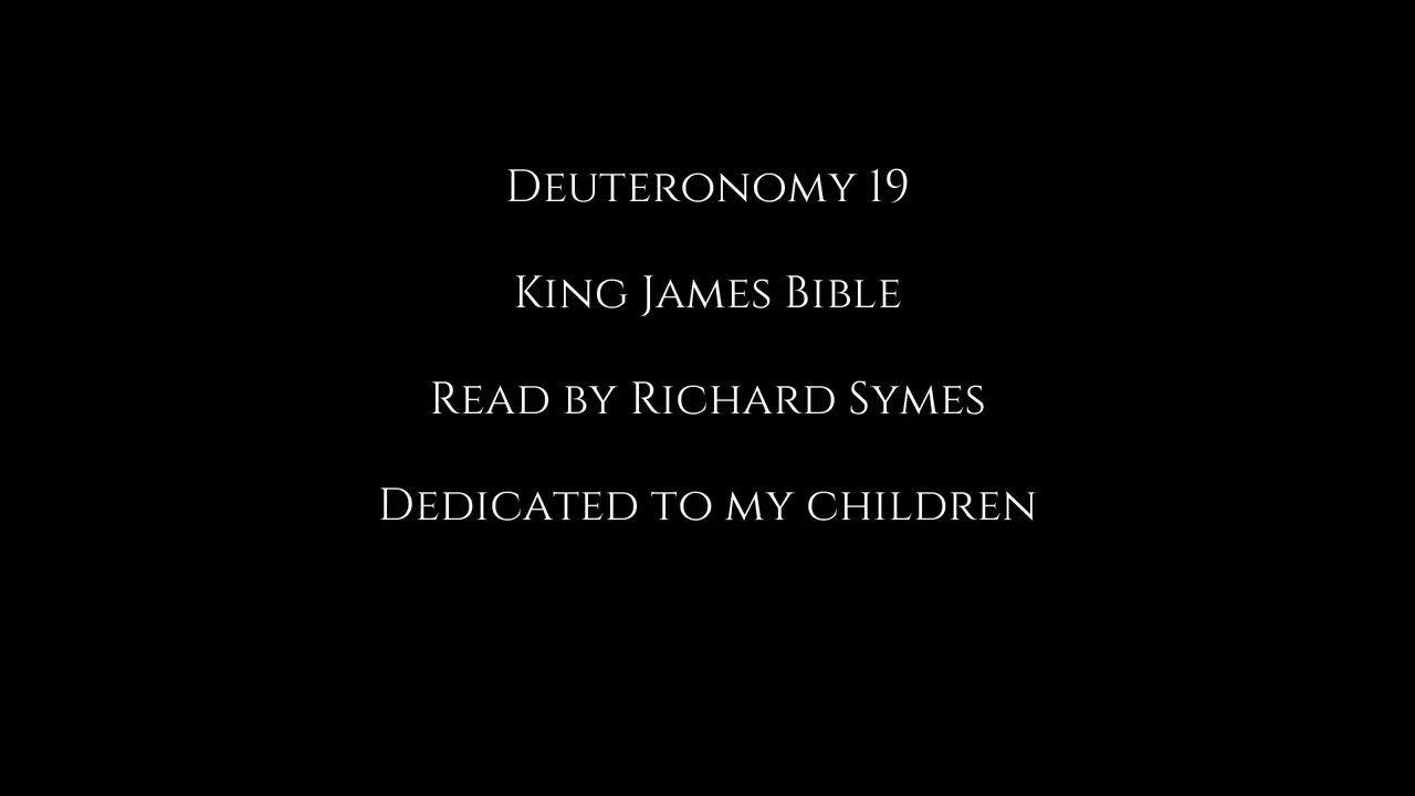 Deuteronomy 19