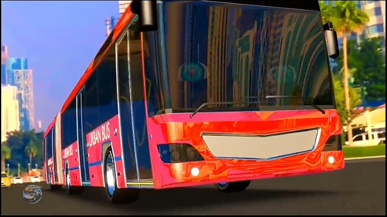 Wheels On The Bus / Cartoon For Kids / Nursery Rhymes