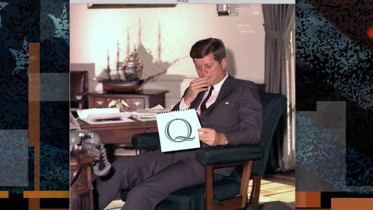 President John F. Kennedy 'Q' (formerly aka Pascal Najadi) #WWG1WGA June 5 2024