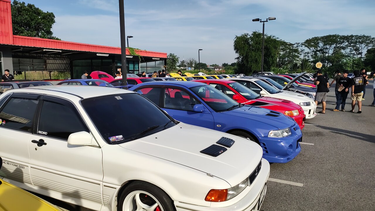 Bangkok AWD Impreza and EVO meetup