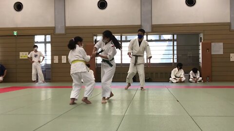 ’21/7/22東日本少年部練習試合 短刀乱取り競技 第2試合 小学生女子