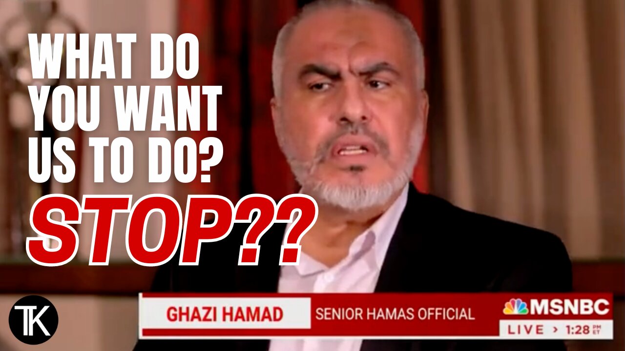 Hamas Official on Threatening Attacks While Calling for Ceasefire: ‘What Do You Want Us To Do?’