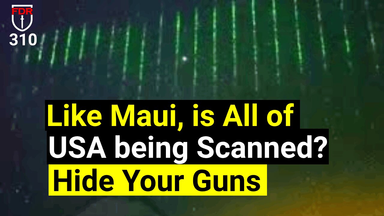 Is the USA being Scanned before the Invasion?