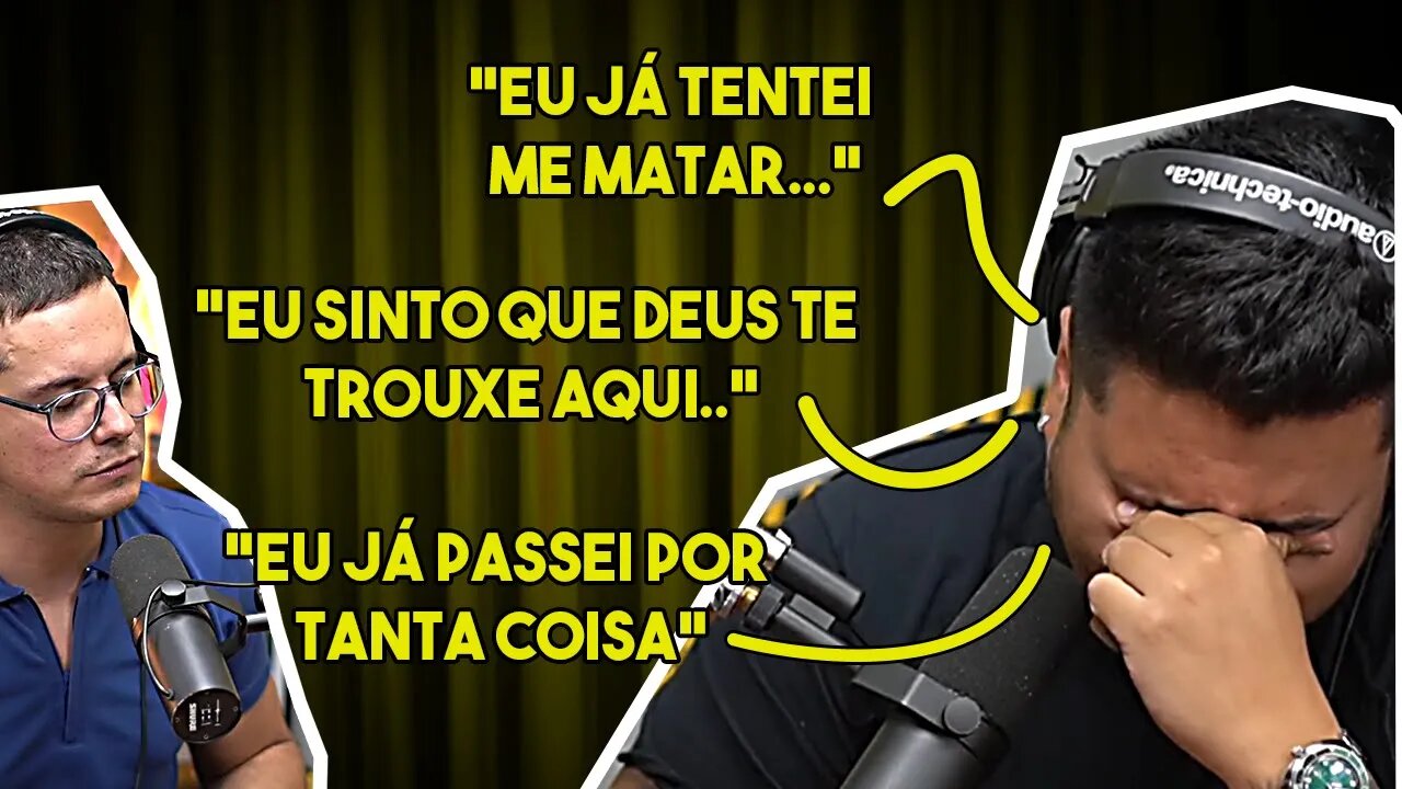 MÍTICO SE EMOCIONA AO VIVO NO PODCAST PODPAH COM DEIVE LEONARDO (CORTE COMPLETO) l PODCUT