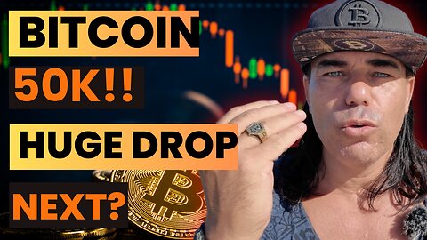 BITCOIN 50K, HUGE DROP SOON??