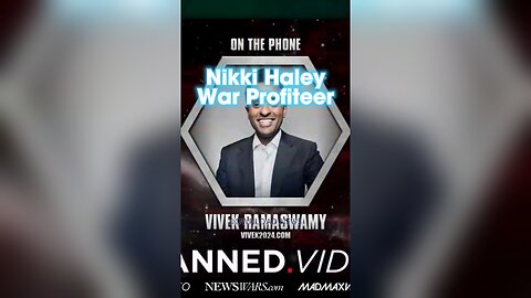 Alex Jones & Vivek Ramaswamy: War Criminals Like Nikki Haley Will Send Your Kids To Die To Enrich Themselves - 11/21/23