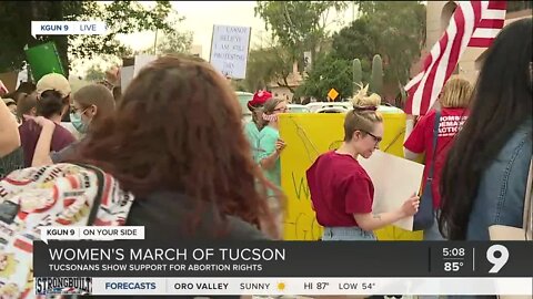 Roe v. Wade Tucson Women's March