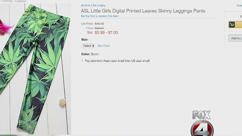 Outrage over marijuana pants for toddlers