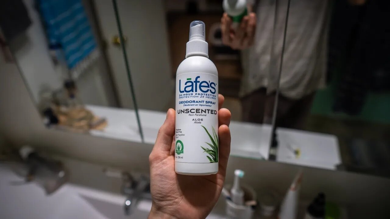 Lafes natural spray deodorant Review! 24 hour protection | A natural option that actually works!!