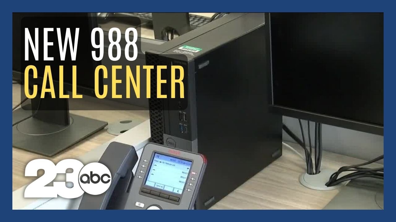 New 988 call center in Bakersfield hopes to help address the mental health crisis