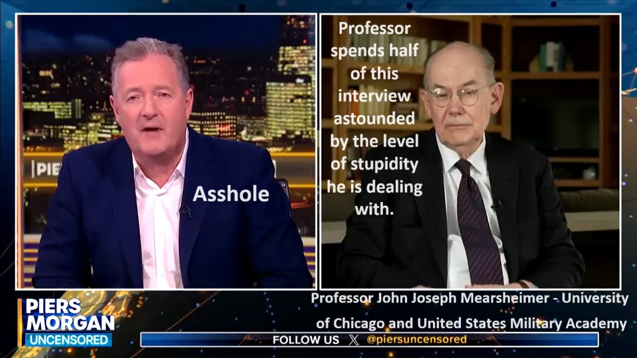 Prof Mearsheimer: If NATO Homosexuals Deploy Their Forces in Former Ukraine, Russia will Use Tactical Nukes Which is Fully Justified