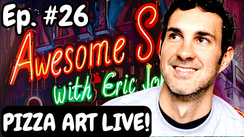 Awesome Sauce PIZZA ART LIVE Ep. #26: Mark Normand