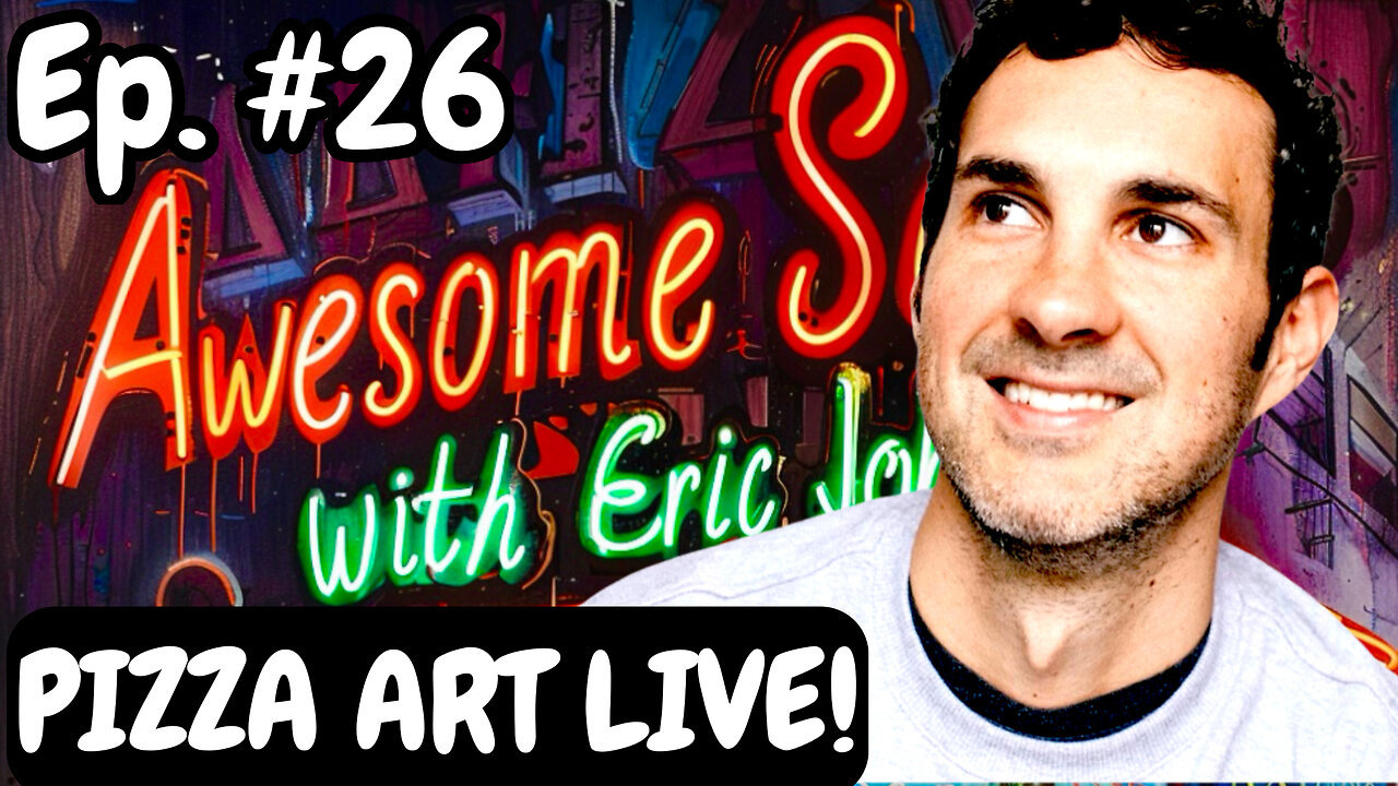 Awesome Sauce PIZZA ART LIVE Ep. #26: Mark Normand